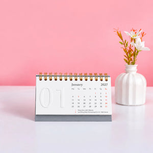 bukuqu Calendar Emboss Mini 2027