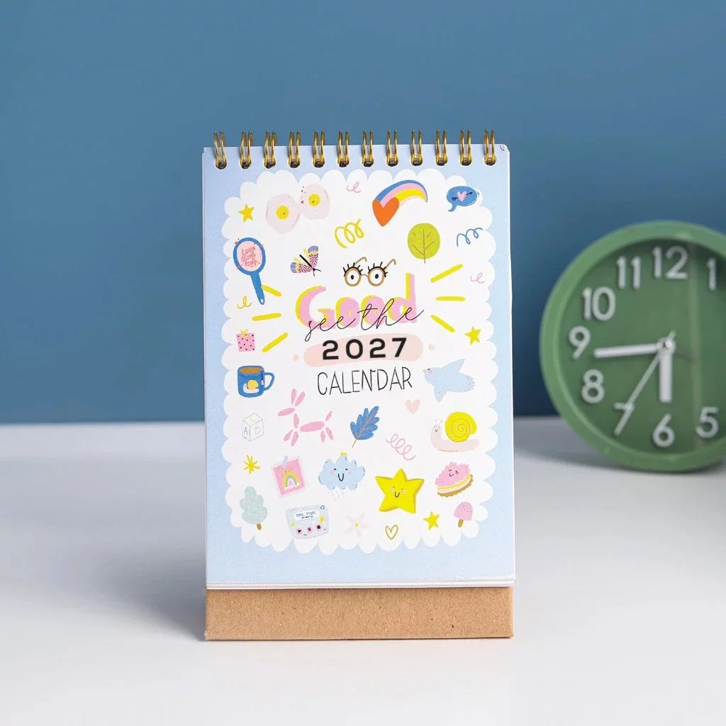 bukuqu A6 Calendar Meja 2027 - Home
