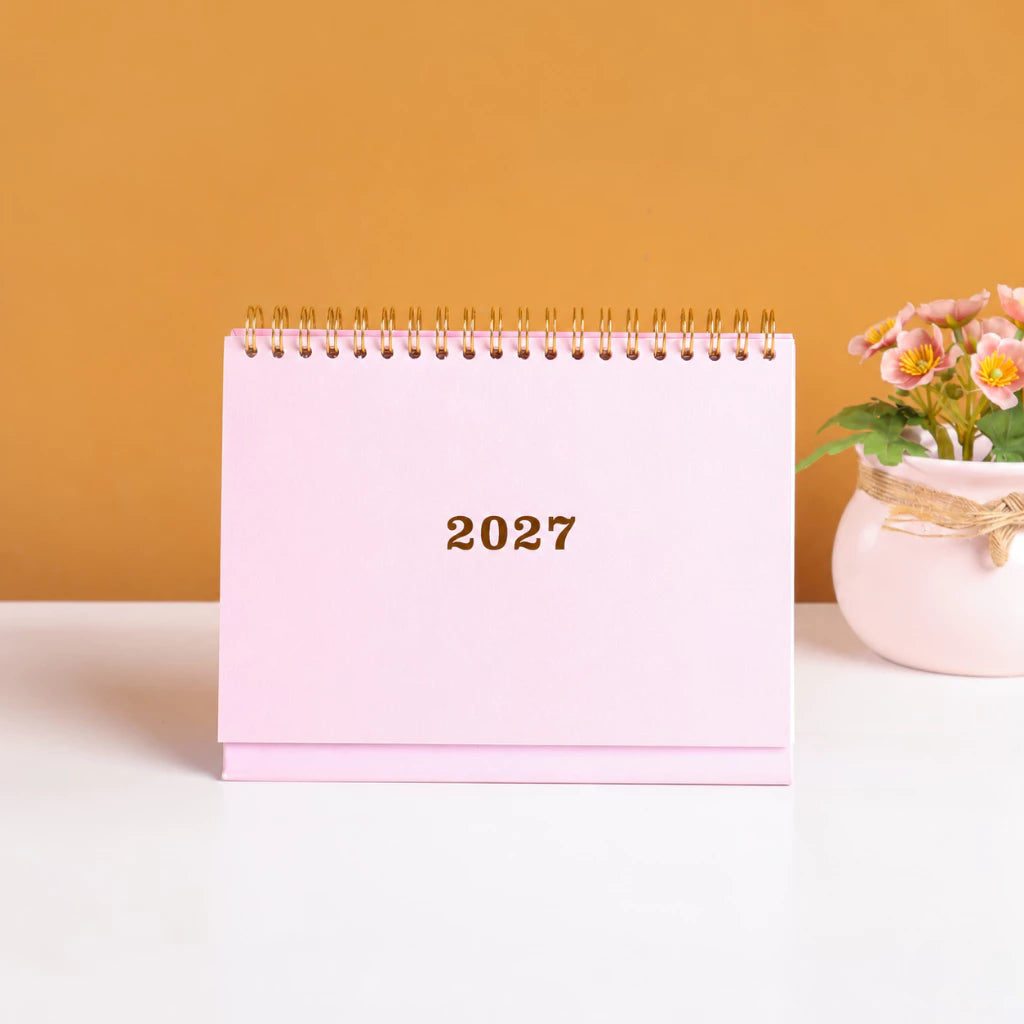 bukuqu B6 Desk Calendar 2027 Color