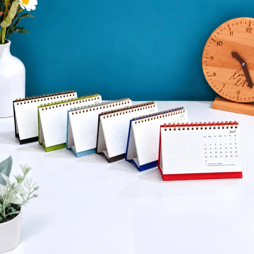 bukuqu Calendar Emboss Huruf 2027