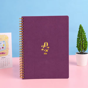 bukuqu Planner A5 Spiral Emboss Agenda 2027