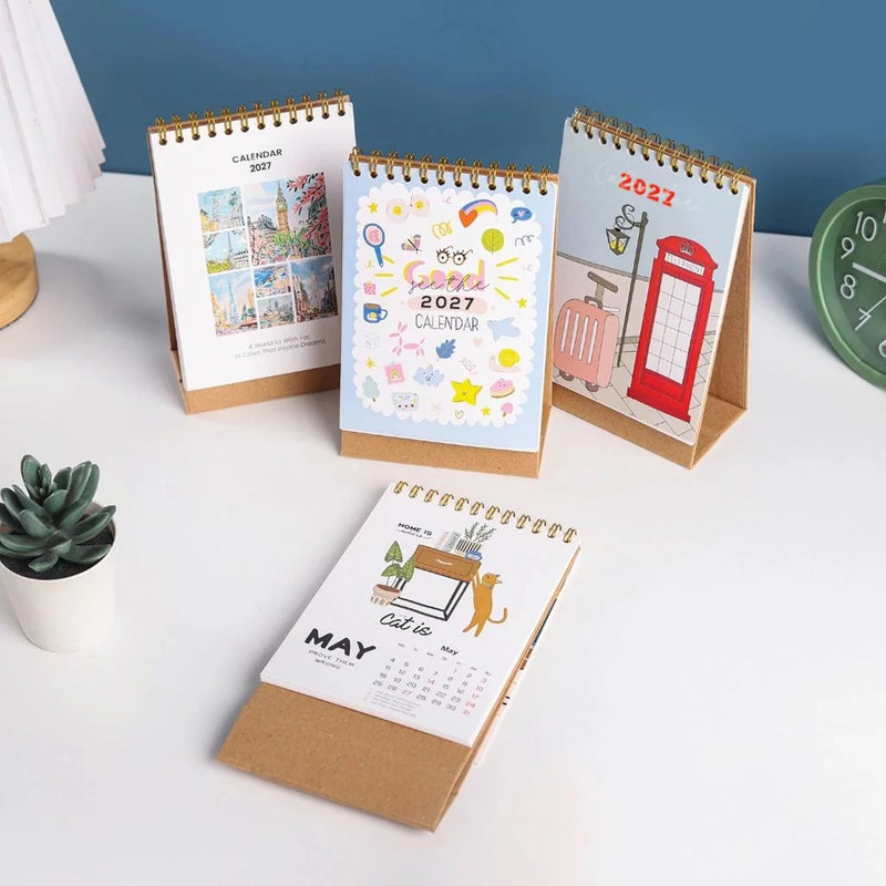 bukuqu A6 Calendar Meja 2027 - Home