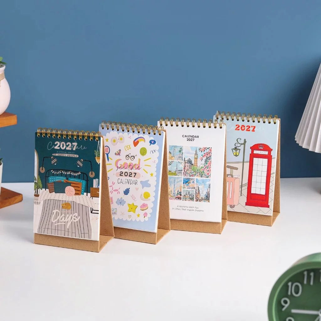 bukuqu A6 Calendar Meja 2027 - Home