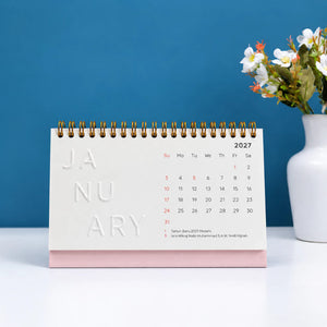 bukuqu Calendar Emboss Huruf 2027