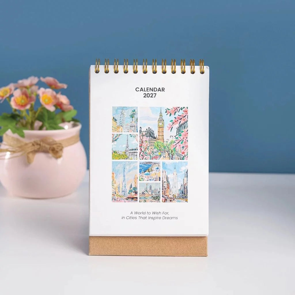 bukuqu A6 Calendar Meja 2027 - Home