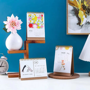 bukuqu A6 Calendar Meja 2027 - Cute