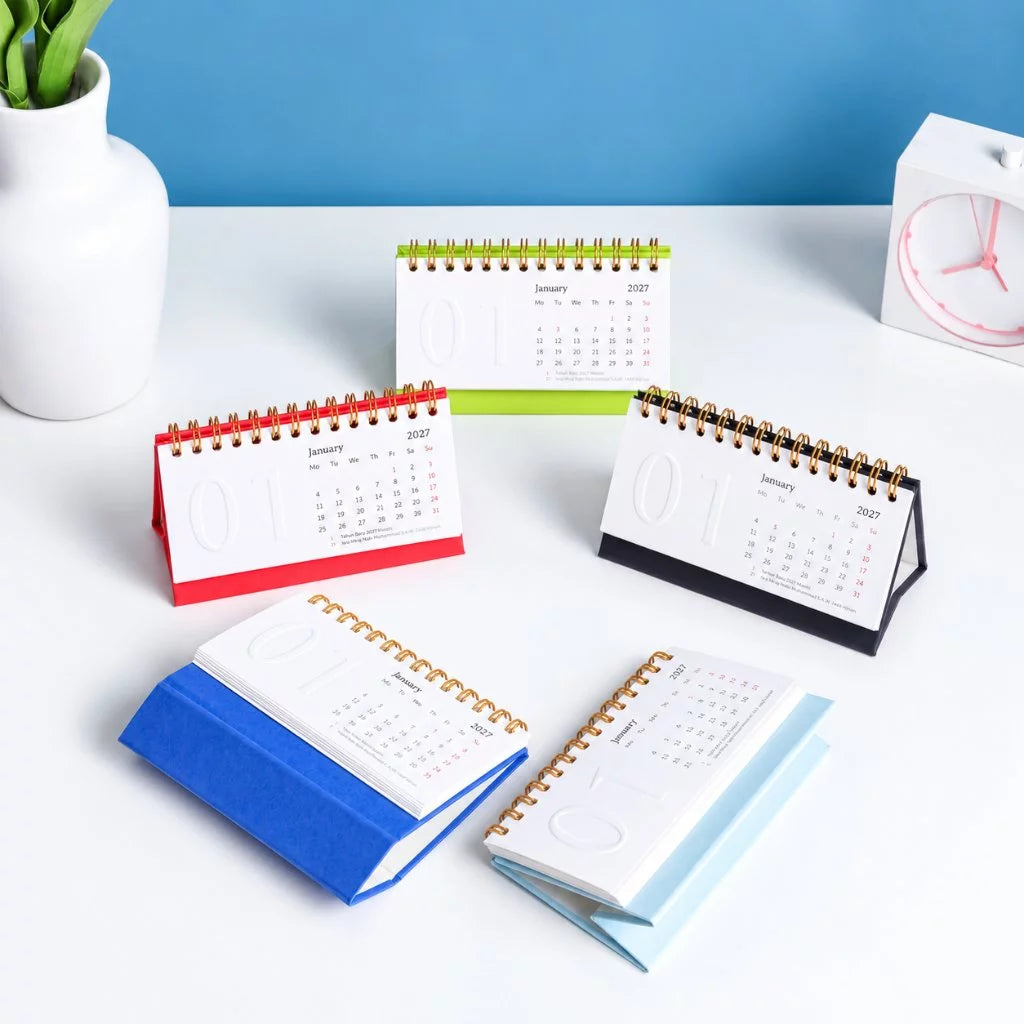 bukuqu Calendar Emboss Mini 2027