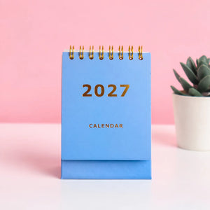bukuqu A7 Calendar Meja 2027 - 4 warna