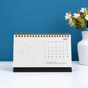 bukuqu Calendar Emboss Huruf 2027
