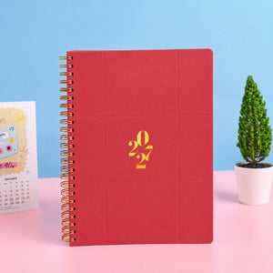 bukuqu Planner A5 Spiral Emboss Agenda 2027