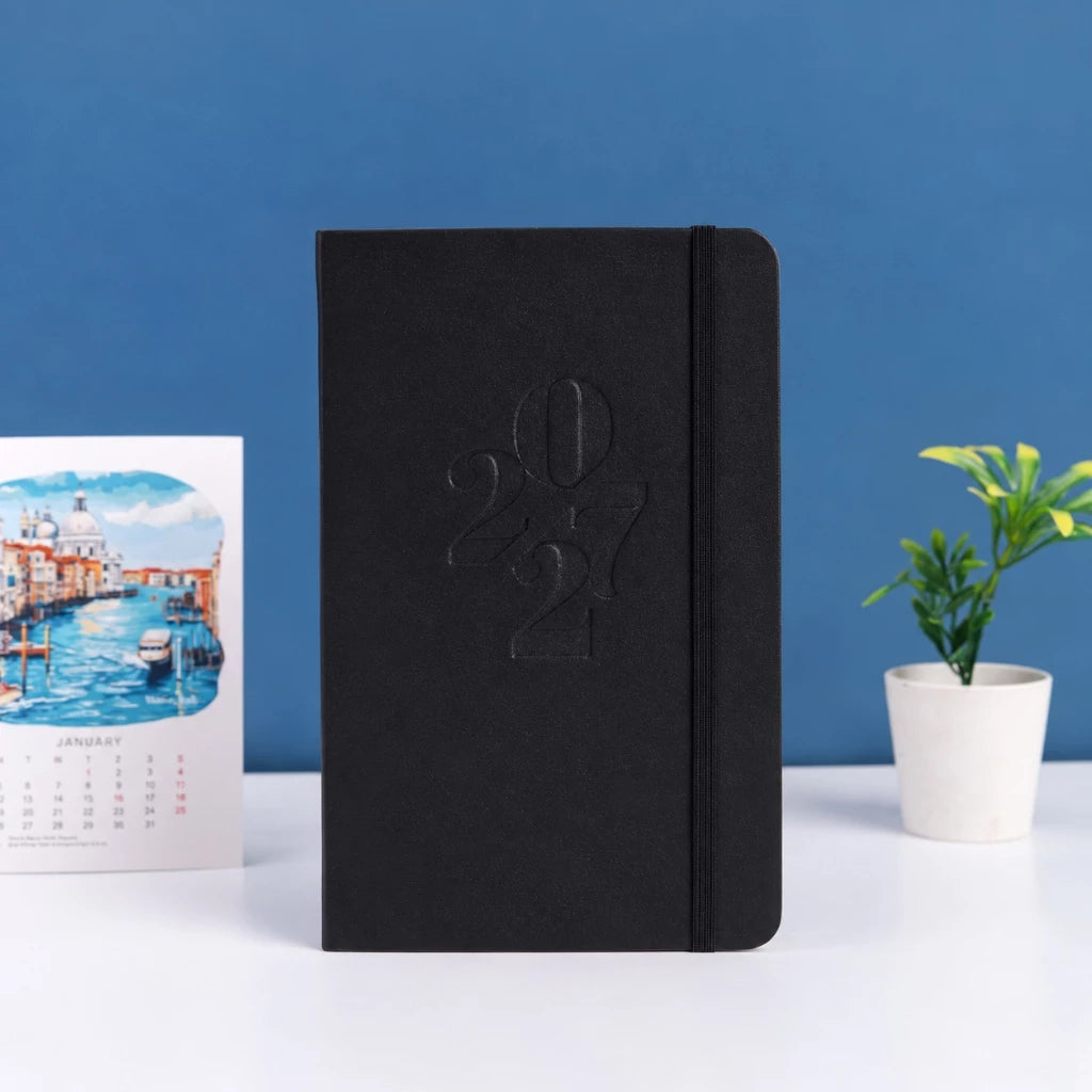bukuqu Classic Planner 2027 BW A5