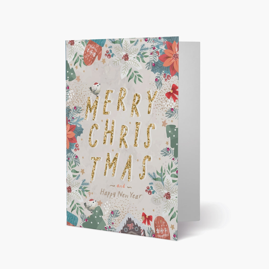 Bukuqu C001 - Kartu Ucapan Natal - Christmas