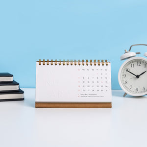 Calendar Meja Emboss #Huruf 2026