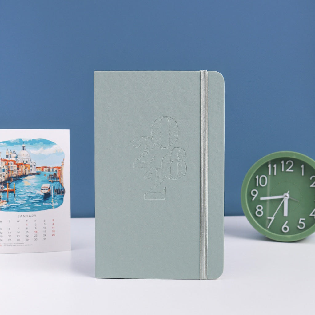 Classic Planner 2026 BW A5