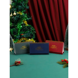 bukuqu Calendar Meja Christmas #Huruf 2026 - Kalender Meja Aesthetic