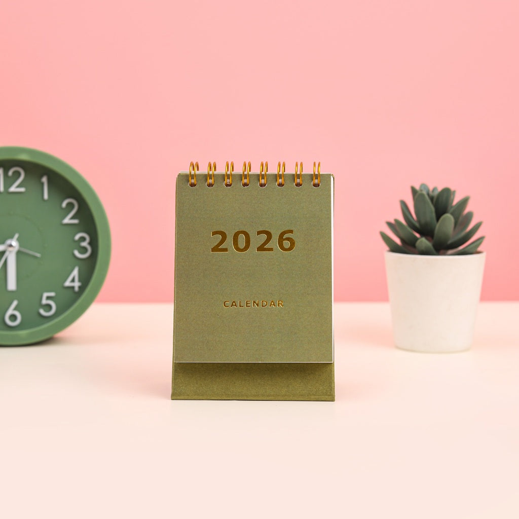 Calendar Meja A7 2026 (4 warna )