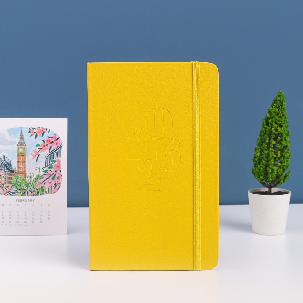 Classic Planner 2026 BW A5