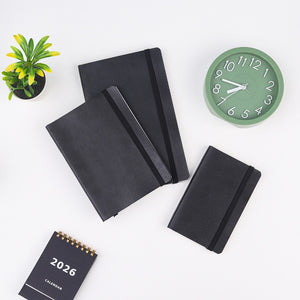 Classic Planner 2026 Soft leather Black Edition