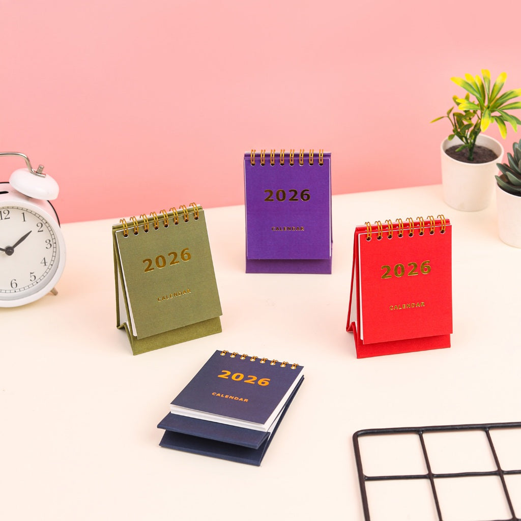 Calendar Meja A7 2026 (4 warna )