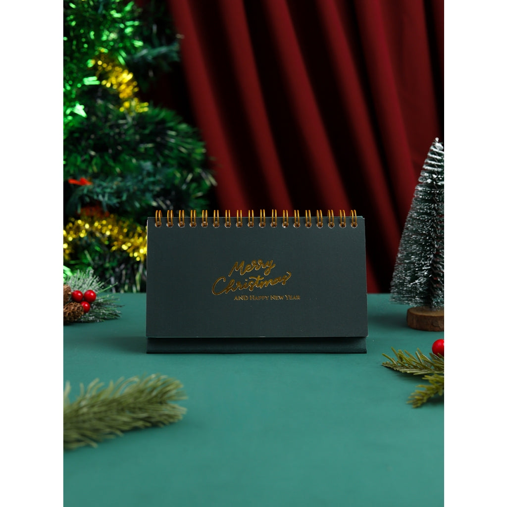 bukuqu Calendar Meja Christmas #Huruf 2026 - Kalender Meja Aesthetic