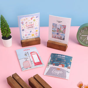 Calendar 2026 A6 #Dreams - Wooden