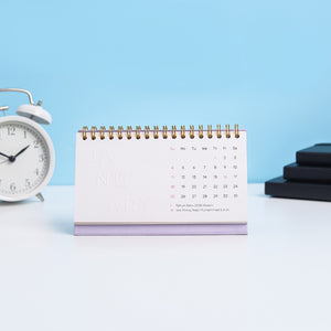 Calendar Meja Emboss #Huruf 2026