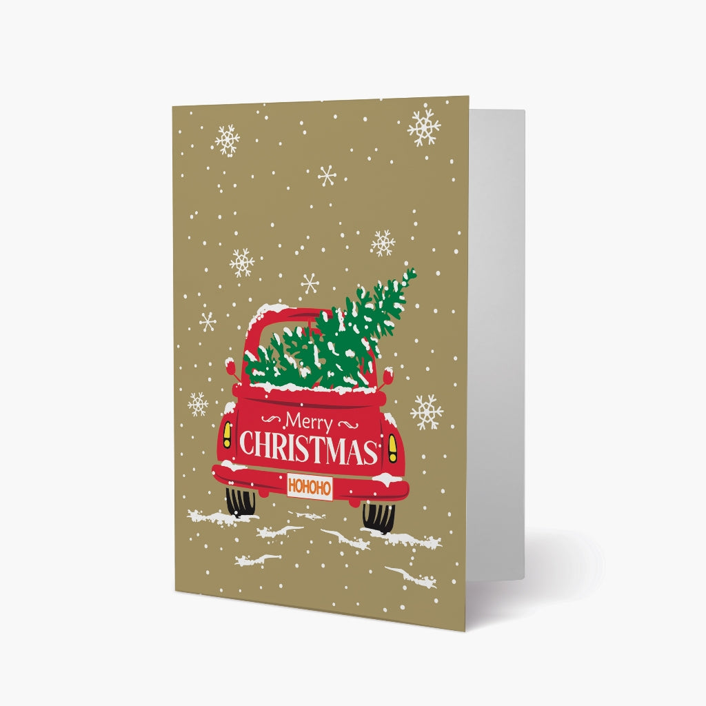 Bukuqu C002 - Kartu Ucapan Natal - Christmas