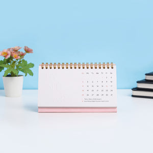 Calendar Meja Emboss #Huruf 2026