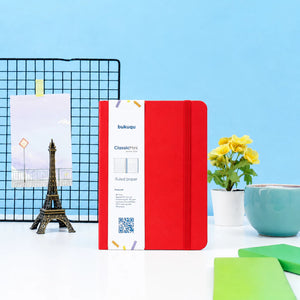 bukuqu B6 Classic Notebook Red