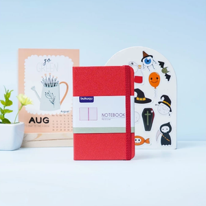 bukuqu A6 Classic Notebook Red