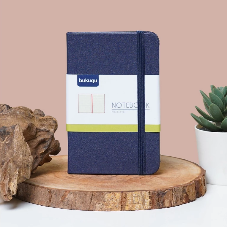 bukuqu A6 Classic Notebook Navy