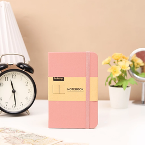 bukuqu A6 Classic Notebook Pink Salem