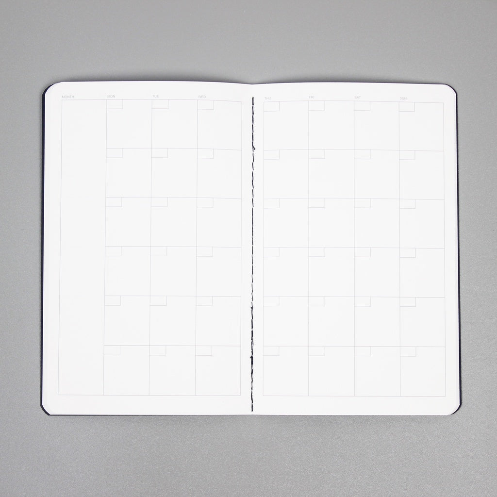 Monthly Journal - Planner Softcover by bukuqu