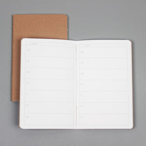 Weekly Journal - Agenda - Planner Softcover by bukuqu