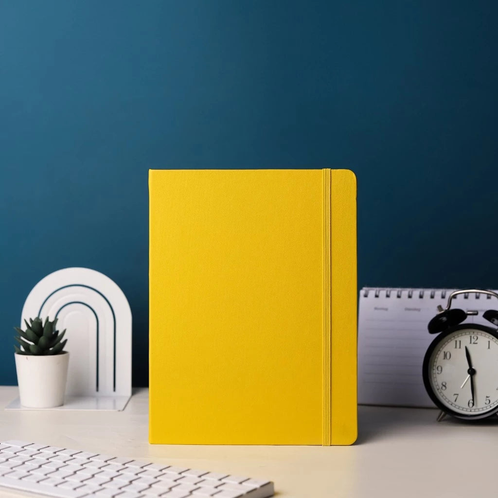 bukuqu B5 Classic Notebook Yellow