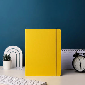 bukuqu B5 Classic Notebook Yellow