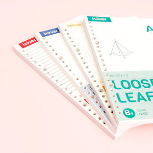 bukuqu A5 Loose Leaf Bookpaper