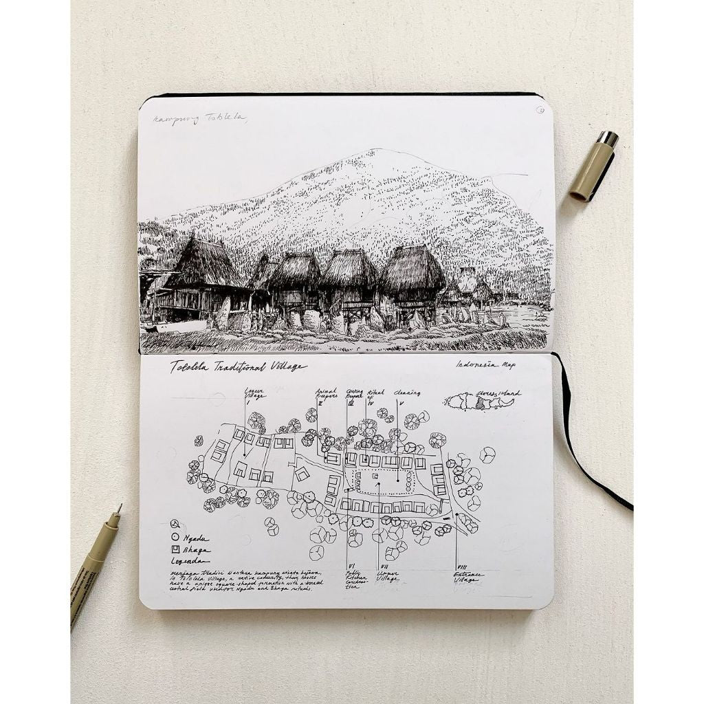 Sketsa Notebook CustomDesign by bukuqu