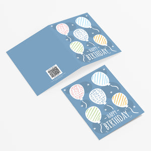 Greeting Cards Happy birthday Biru by bukuqu