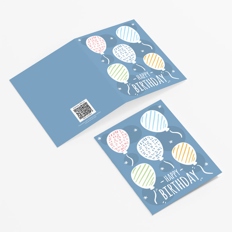 Greeting Cards Happy birthday Biru by bukuqu