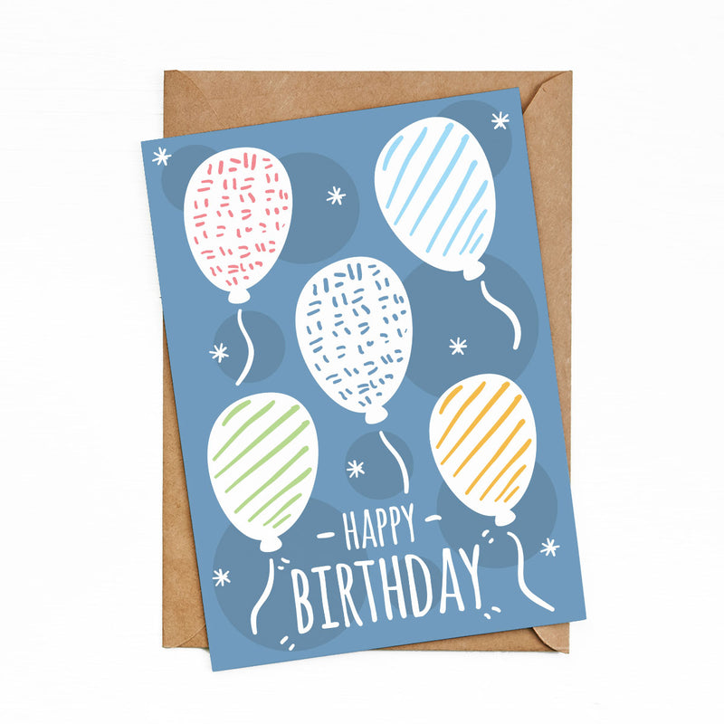 Greeting Cards Happy birthday Biru by bukuqu