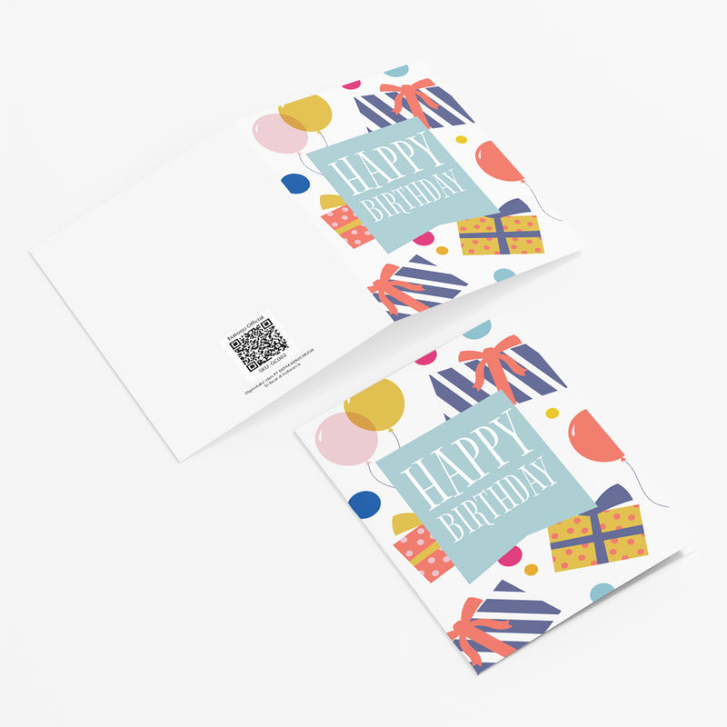 Greeting Cards Happy Birthday Box by bukuqu