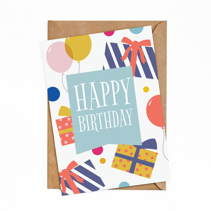 Greeting Cards Happy Birthday Box by bukuqu