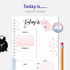 Loose Leaf A5 Today is by bukuqu