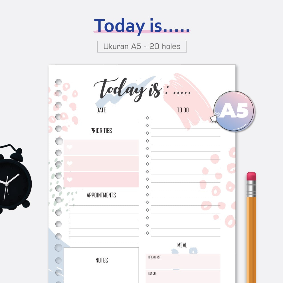 Loose Leaf A5 Today is by bukuqu