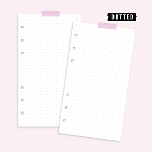 Loose Leaf A6 Personal Dotted by bukuqu