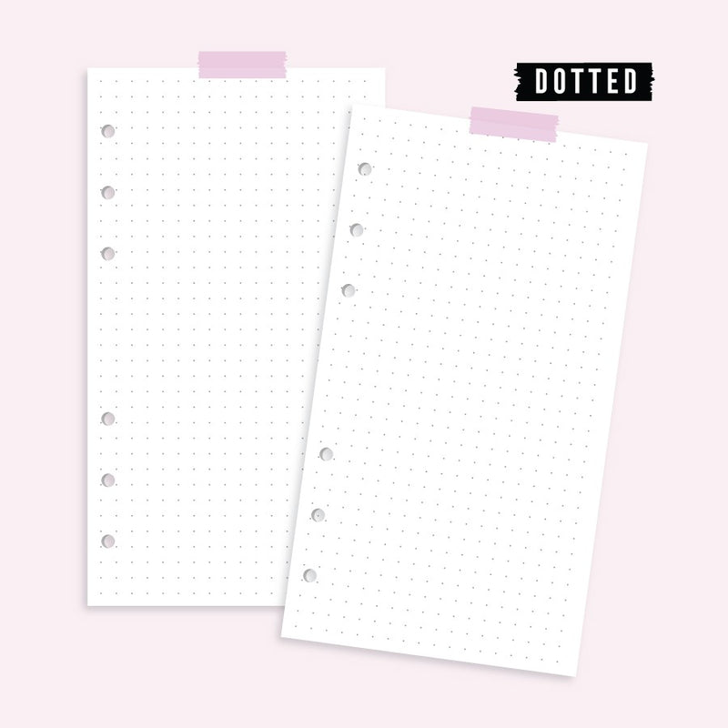 Loose Leaf A6 Personal Dotted by bukuqu