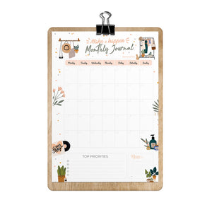 Loose Leaf A5 Monthly Journal 2022 by bukuqu