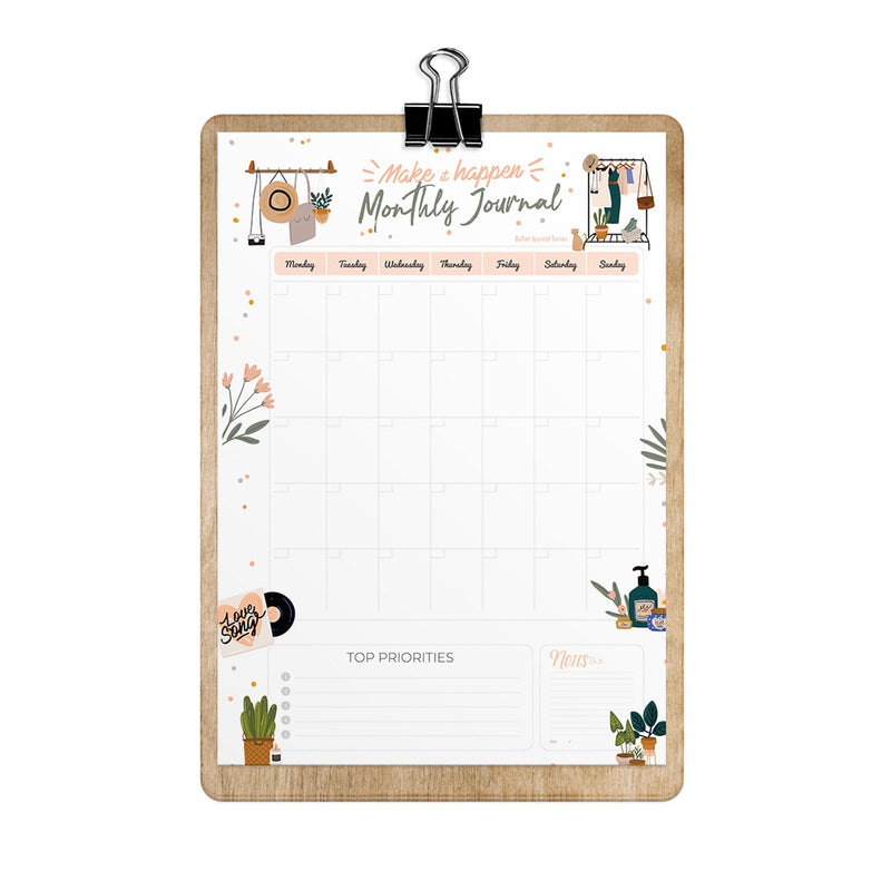 Loose Leaf A5 Monthly Journal 2022 by bukuqu