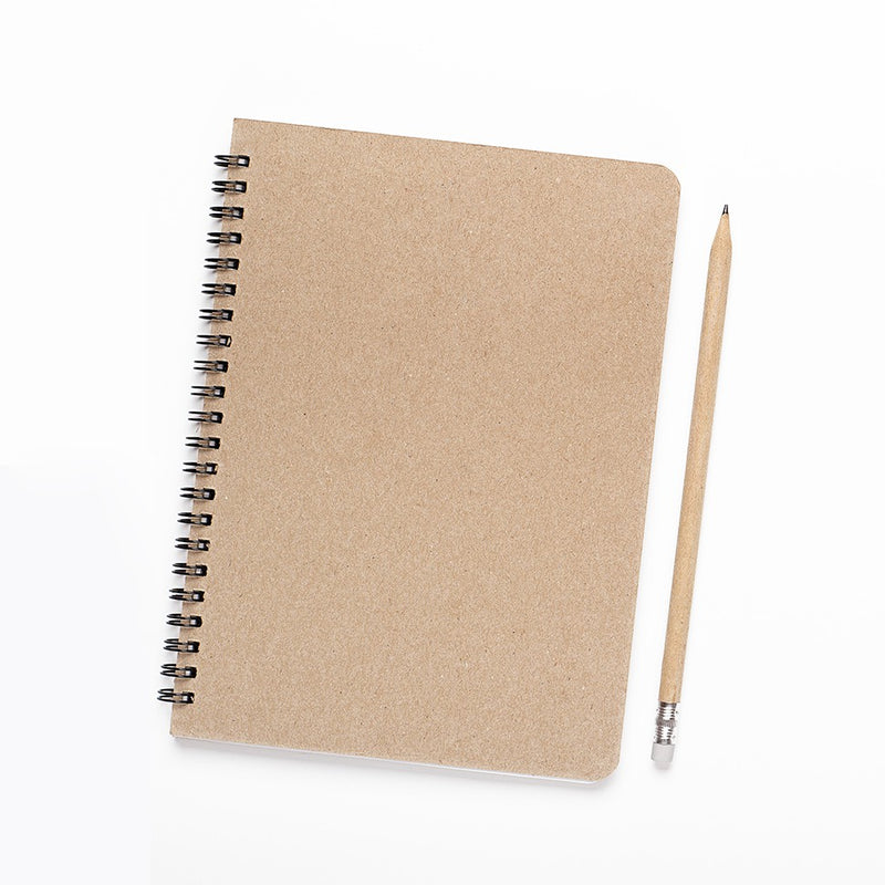 Notebook Spiral Kraft Bookpaper by bukuqu